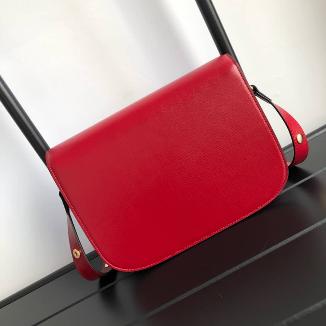 Gvc*1 Horsebit 1955 Shoulder Bag Replica Red 602204