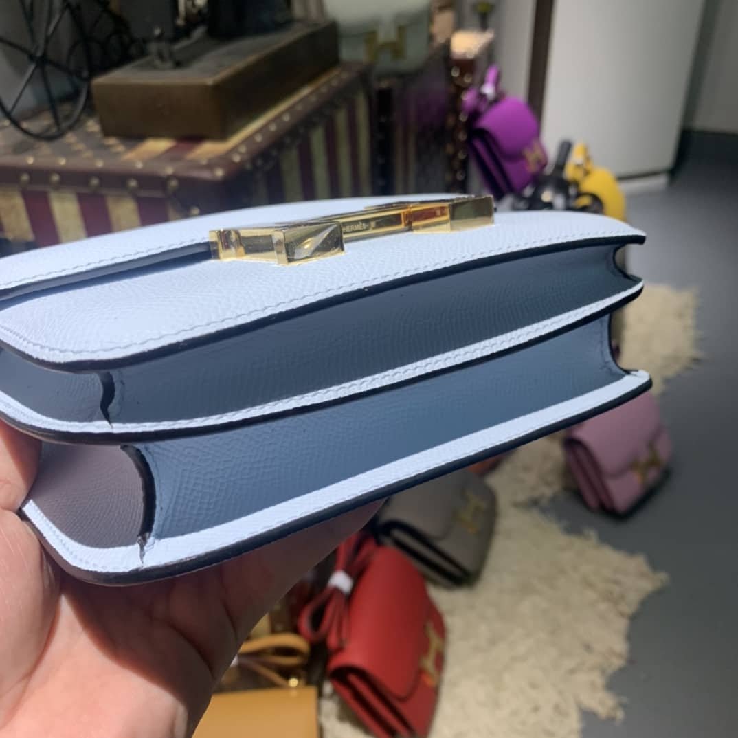 H**me5 Replica Constance Bag 18CM Epsom Leather