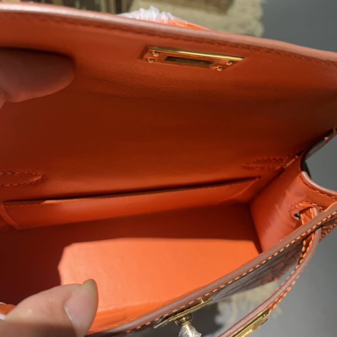 H**me5 Replica Kelly Mini 19CM Bag