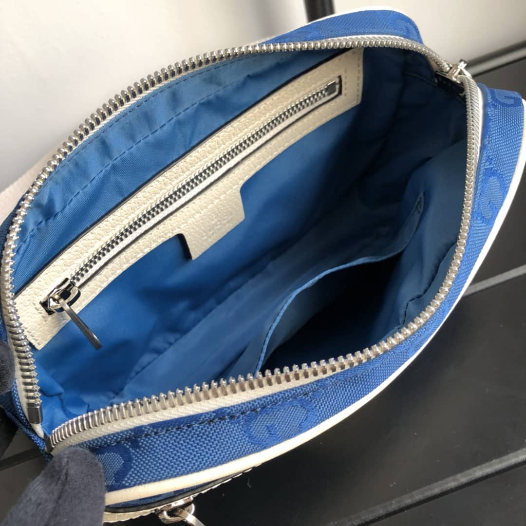 Gvc*1 Off The Grid GG Belt Bag Replica Blue 631341