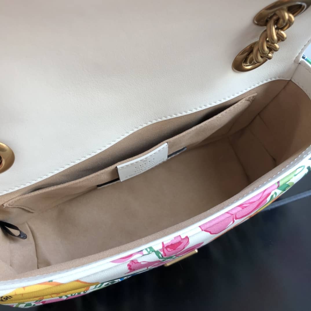 Gvc*1 GG Marmont Mini Matelasse Shoulder Bag Replica Colorful 446744