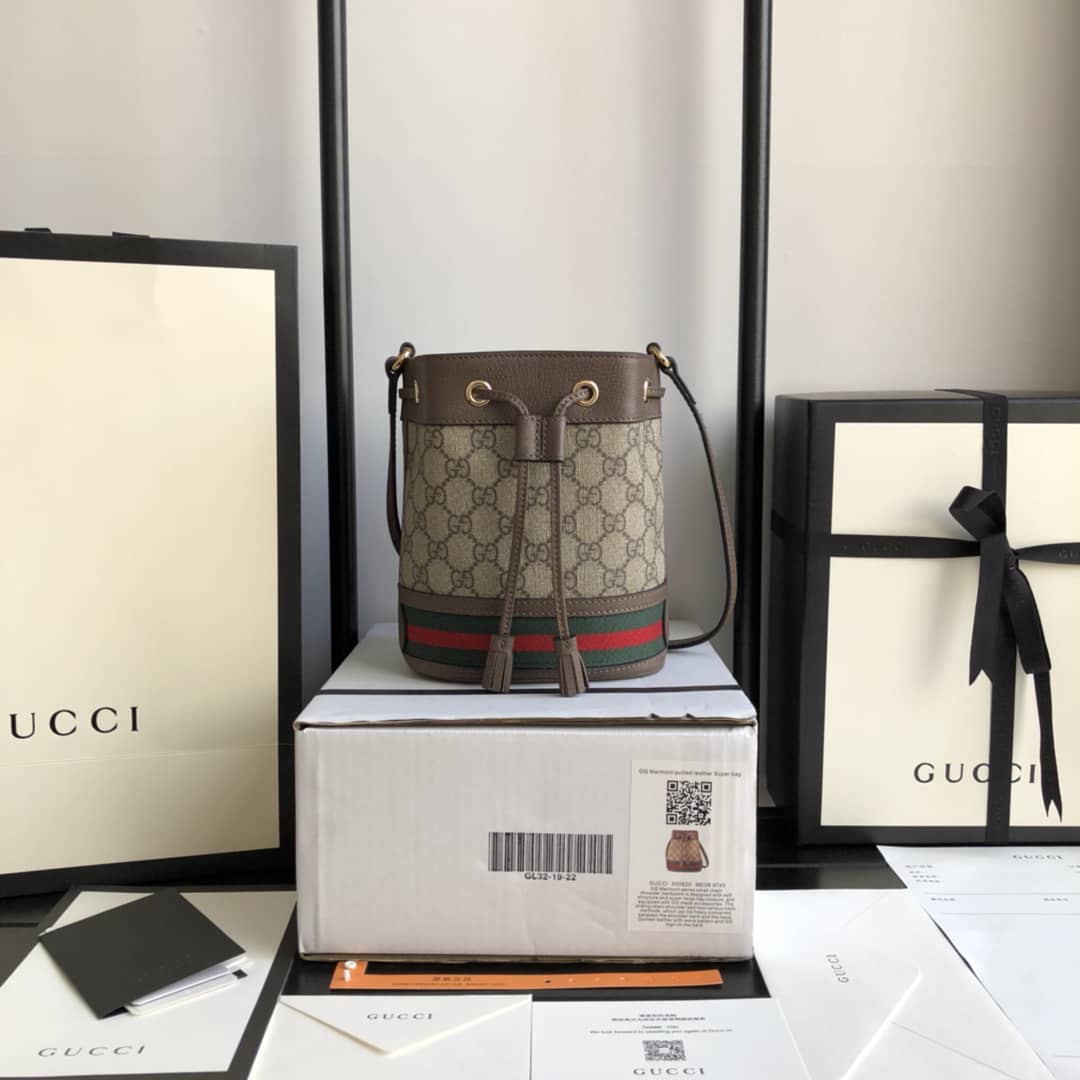 Gvc*1 Ophidia GG Mini Bucket Bag Replica 550620