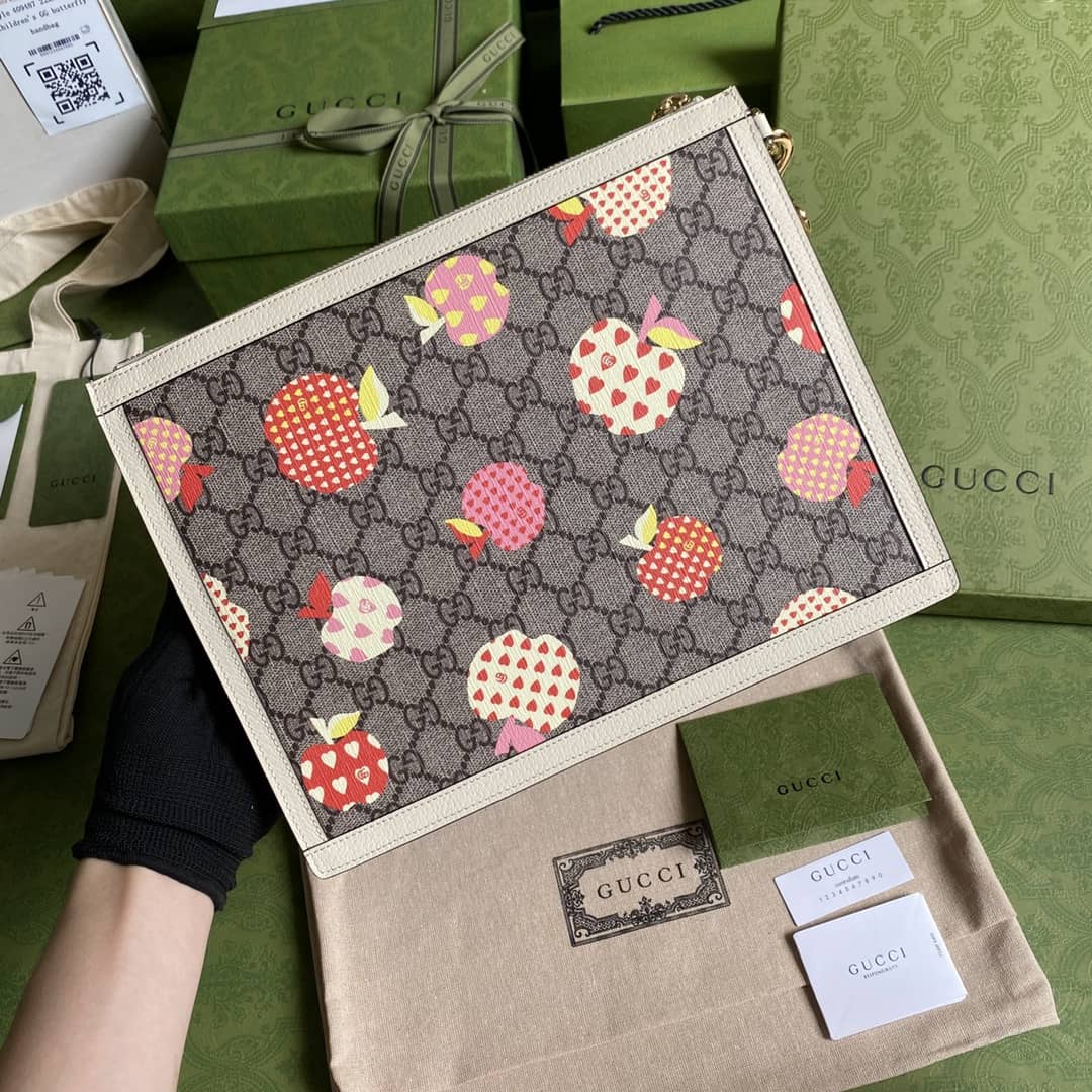 Gvc*1 Purse Dupes Les Pommes Zip Pouch 664113