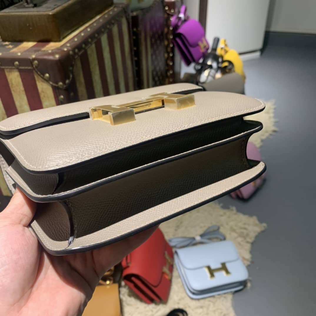 H**me5 Replica Constance Bag 18CM Epsom Leather