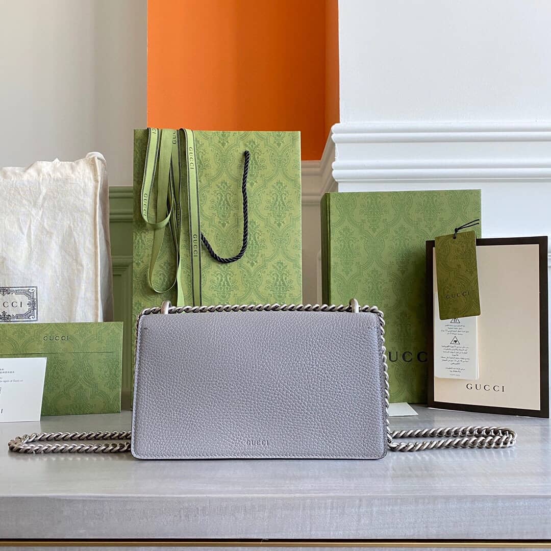 Gvc*1 GG Dionysus Small Shoulder Bag Replica Gray 499623