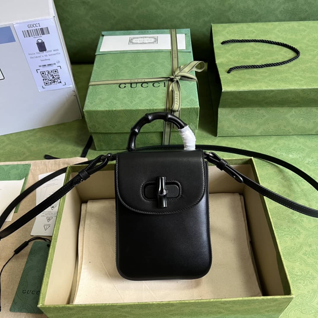 Gvc*1 Bamboo Mini Crossbody Handbag 702106 Replica