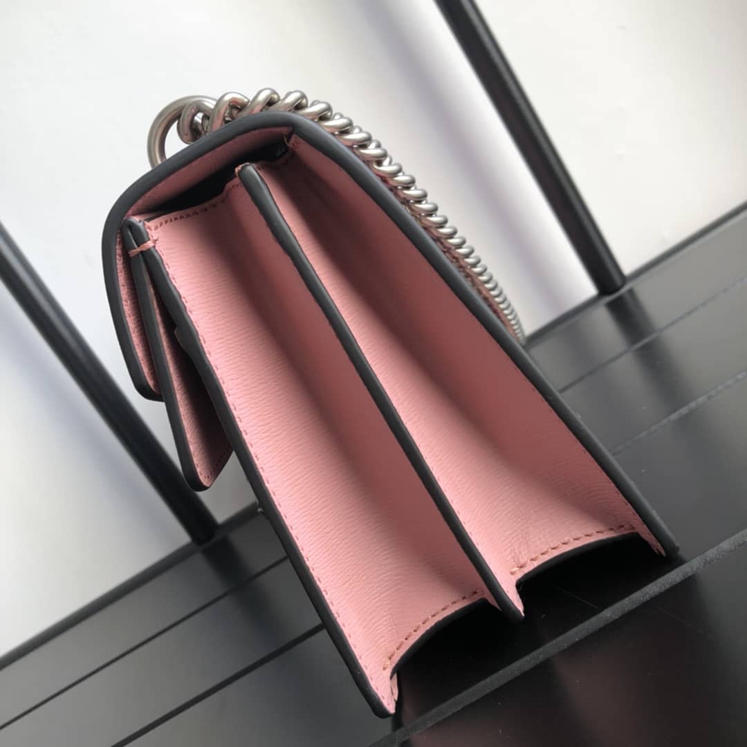 Gvc*1 Dionysus Dupe GG Svp*me Dionysus Chain Shoulder Bag Replica Pink 400249