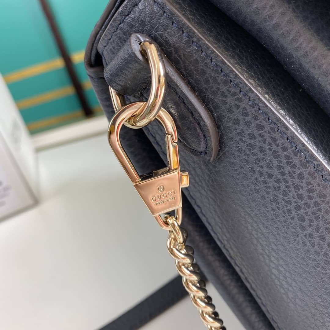 Gvc*1 Interlocking G Chain Shoulder Bag Replica 510302