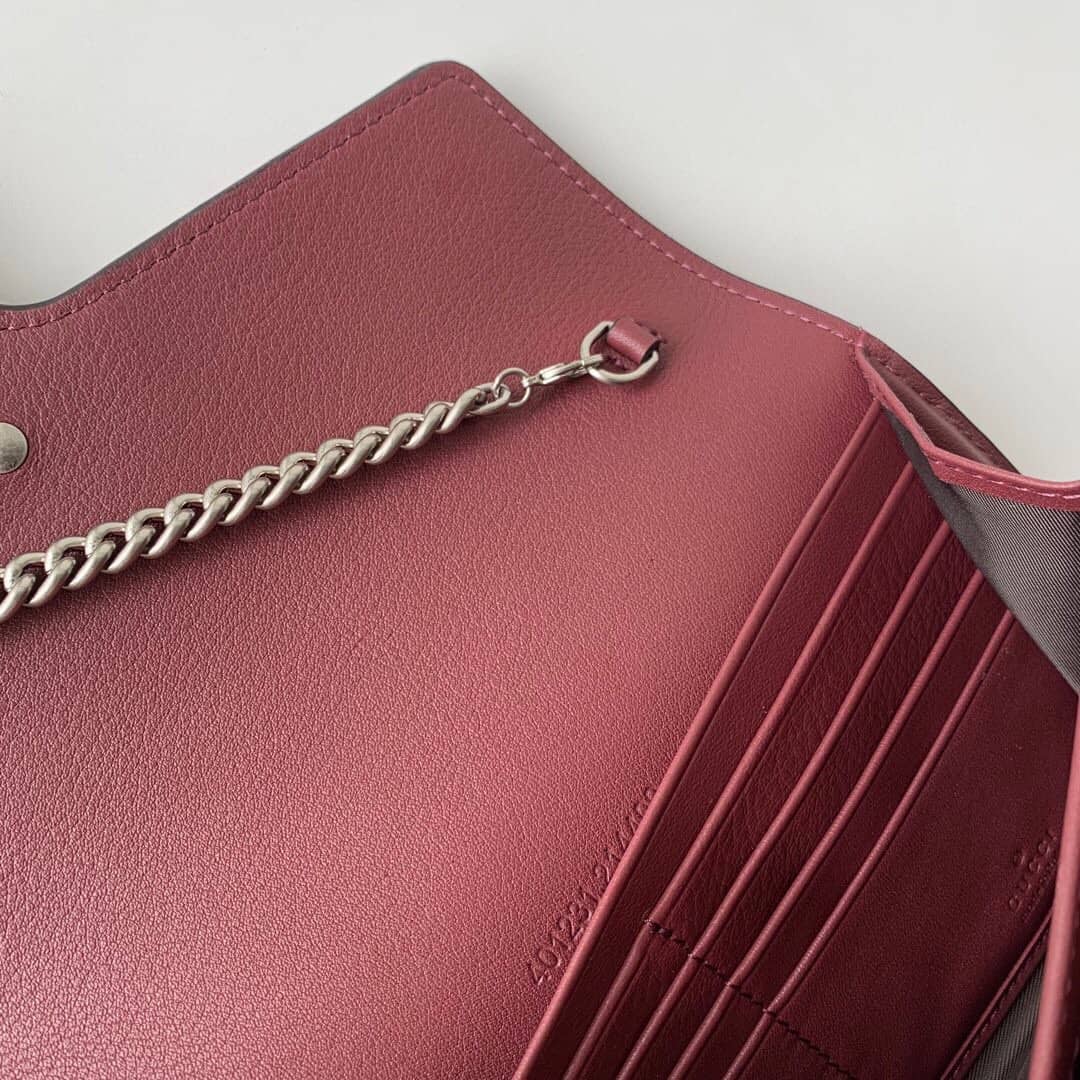 Gvc*1 Dionysus Chain Wallet Shoulder Bag Replica Brown 401231