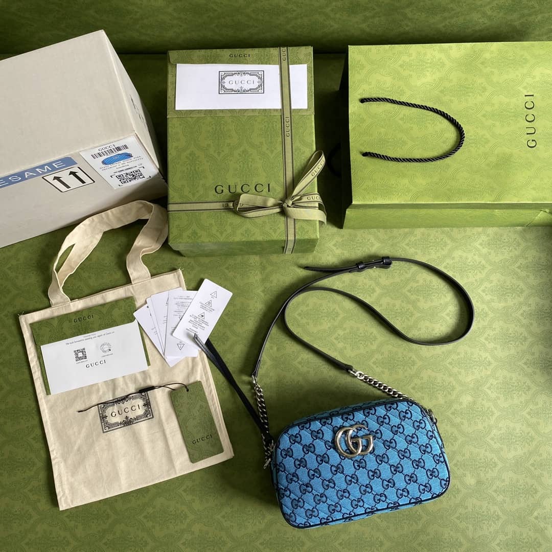 Gvc*1 Marmont Dupe GG Small Matelassé Shoulder Bag Replica 447632