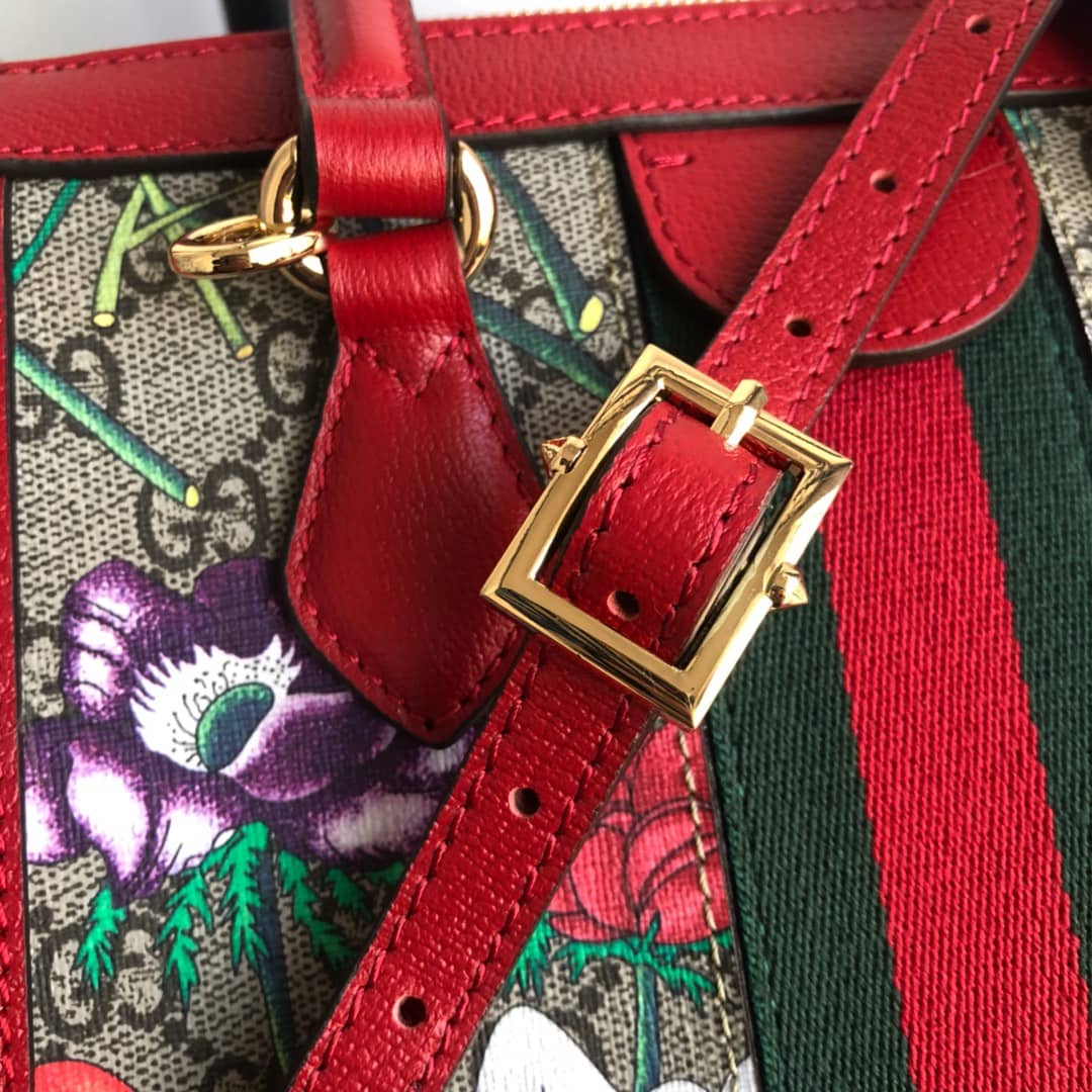 Gvc*1 GG Svp*me Ophidia Small Tote Shoulder Bag Replica Red 547551