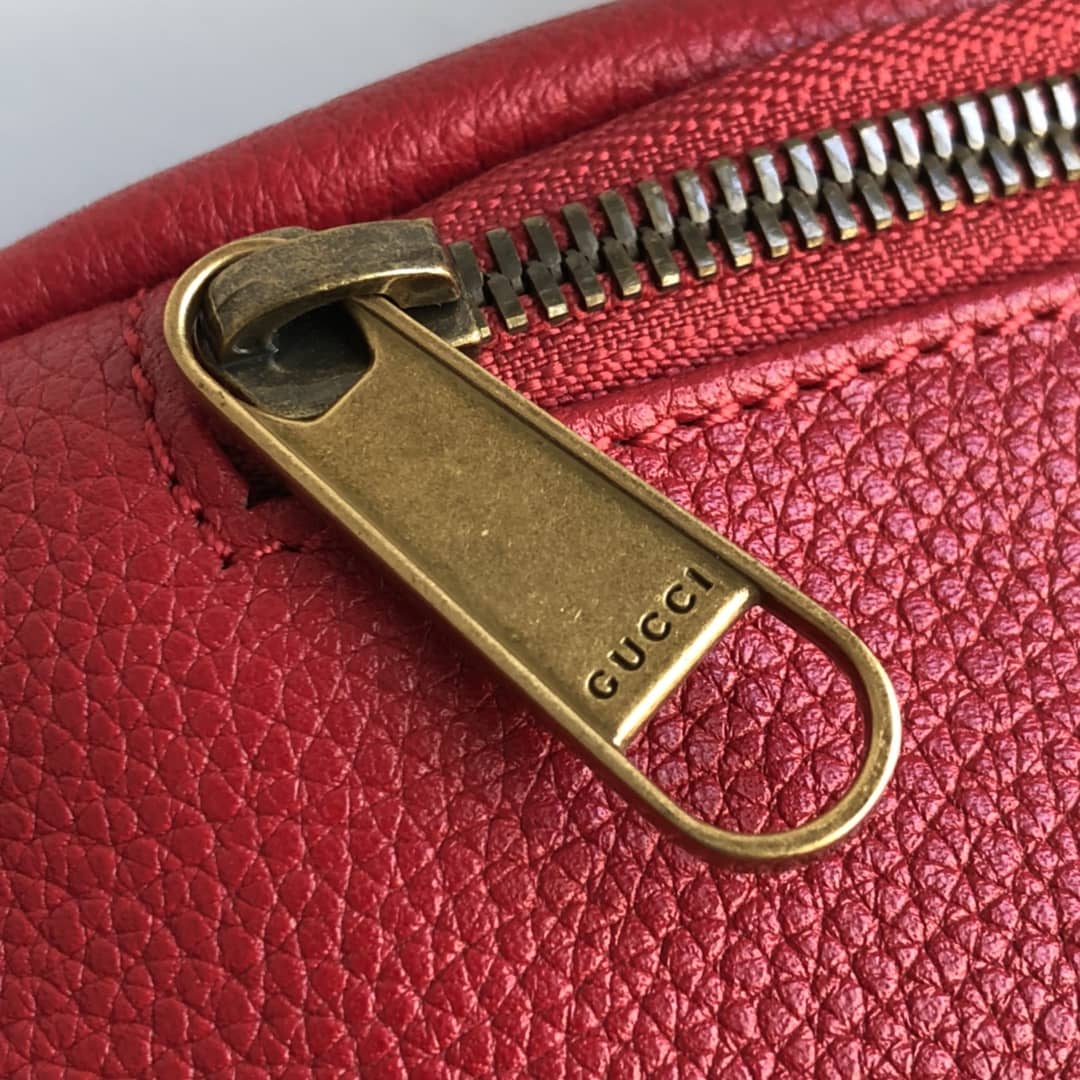 Gvc*1 Print Small Waist Body Belt Bag Replica Red 527792