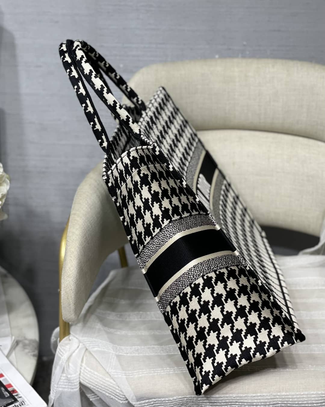 Chr1st1an D10r Tote Bag Dupe CD Book Embroidery