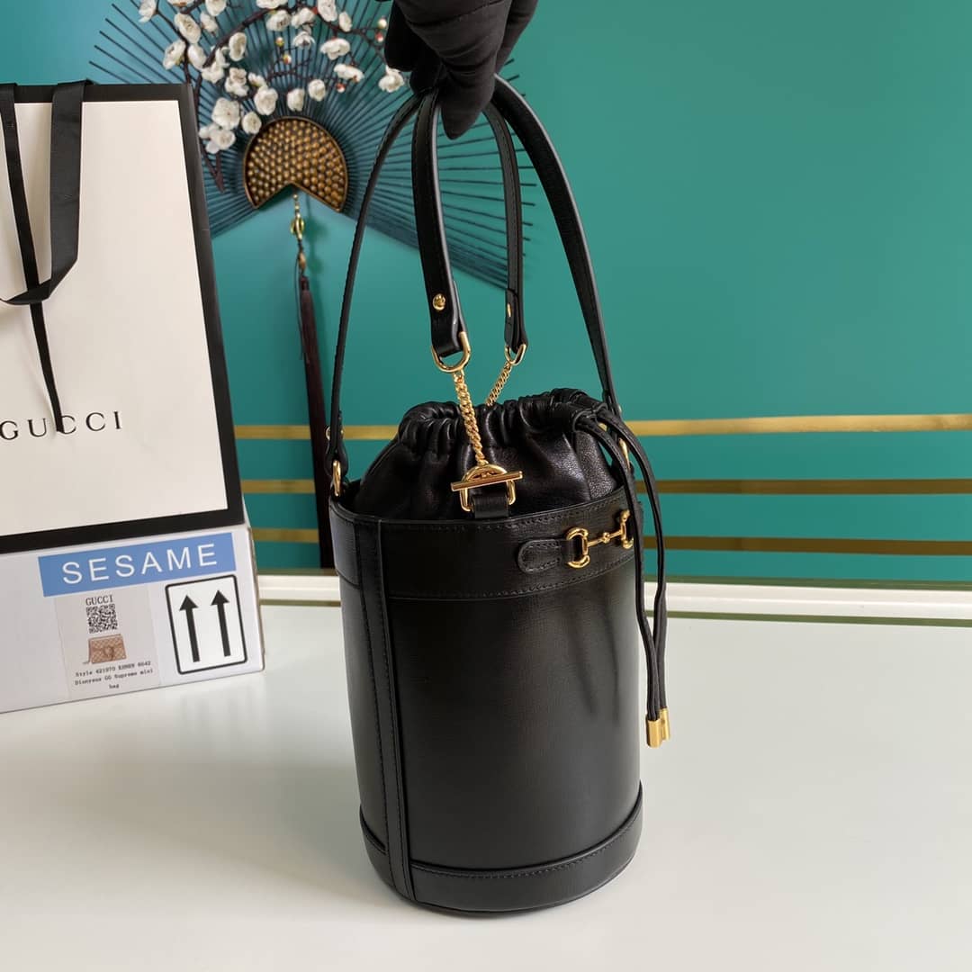 Gvc*1 Horsebit 1955 Small Bucket Bag Replica 637115