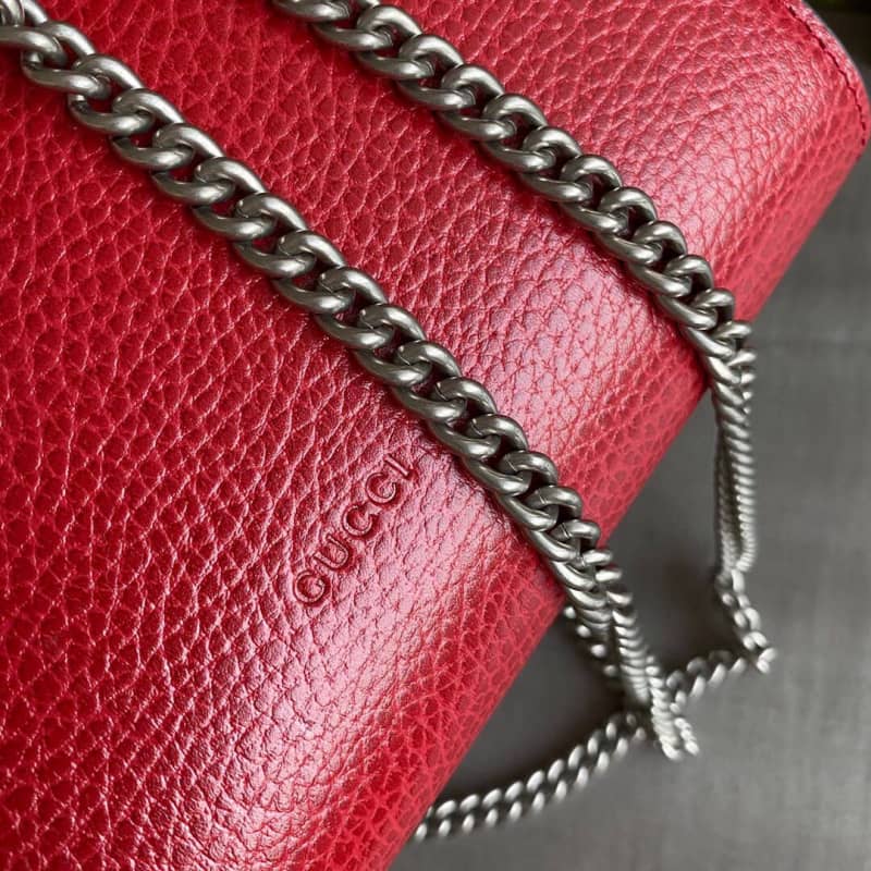 Gvc*1 Dionysus Chain Wallet Shoulder Bag Replica Red 401231