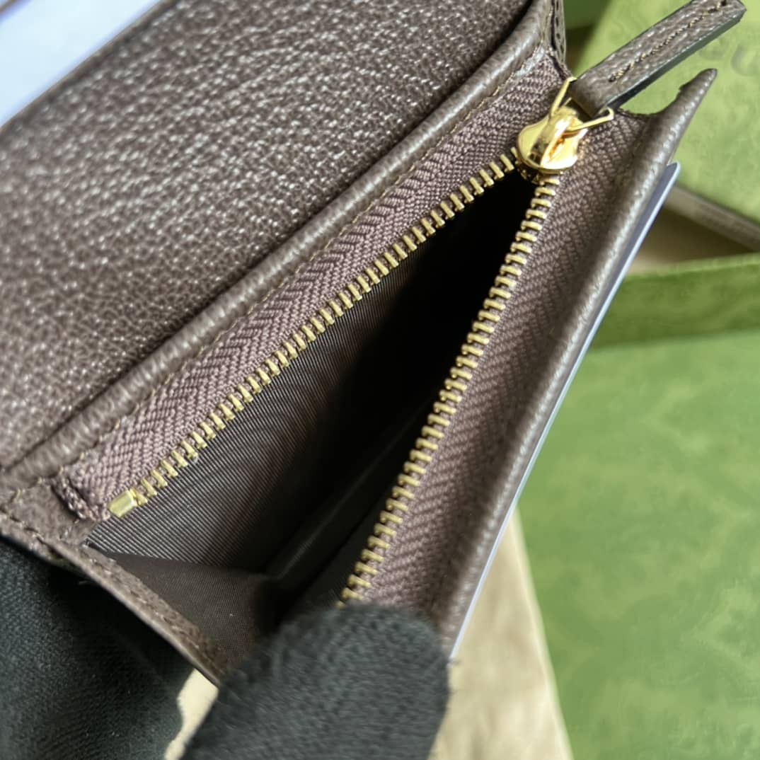 Gvc*1 Star Bananya Print Card Case Brown 701009 Replica Wallet