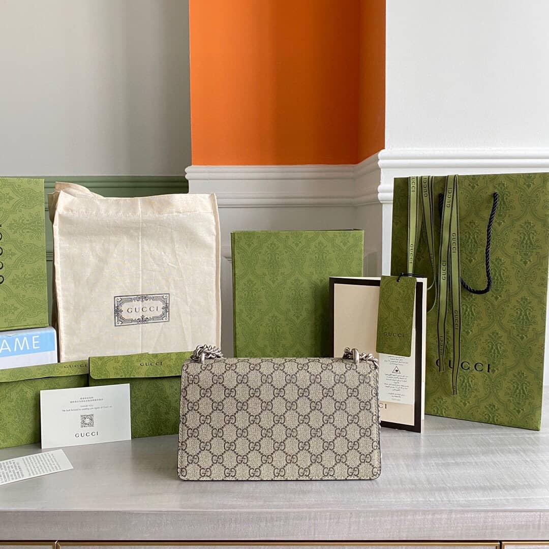 Gvc*1 GG Dionysus Small Shoulder Bag Replica Black 499623