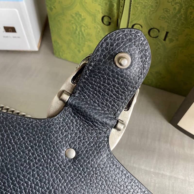 Gvc*1 Dionysus Dupe GG Svp*me Dionysus Chain Replica Shoulder Bag Black 400249