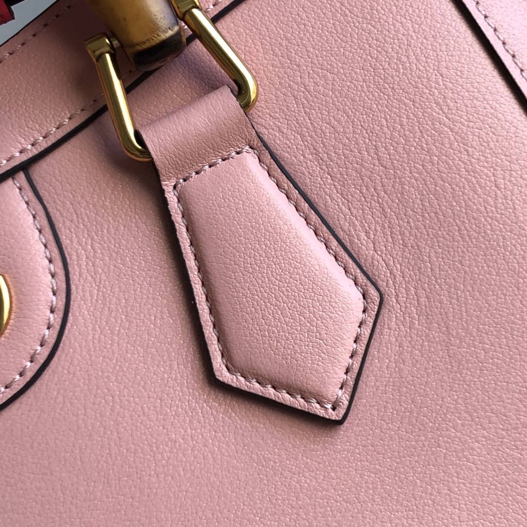 Gvc*1 Diana Small Tote Replica Pink 660195