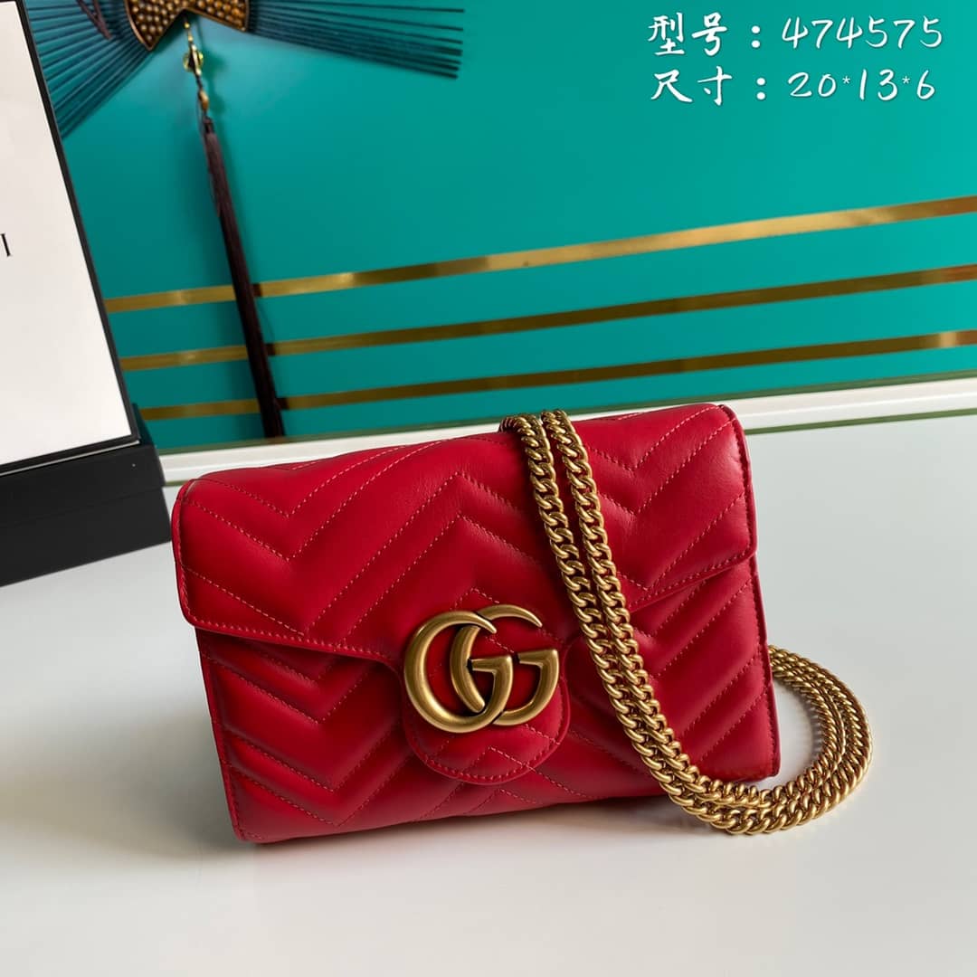 Gvc*1 Marmont GG Matelassé Mini Bag Replica 474575