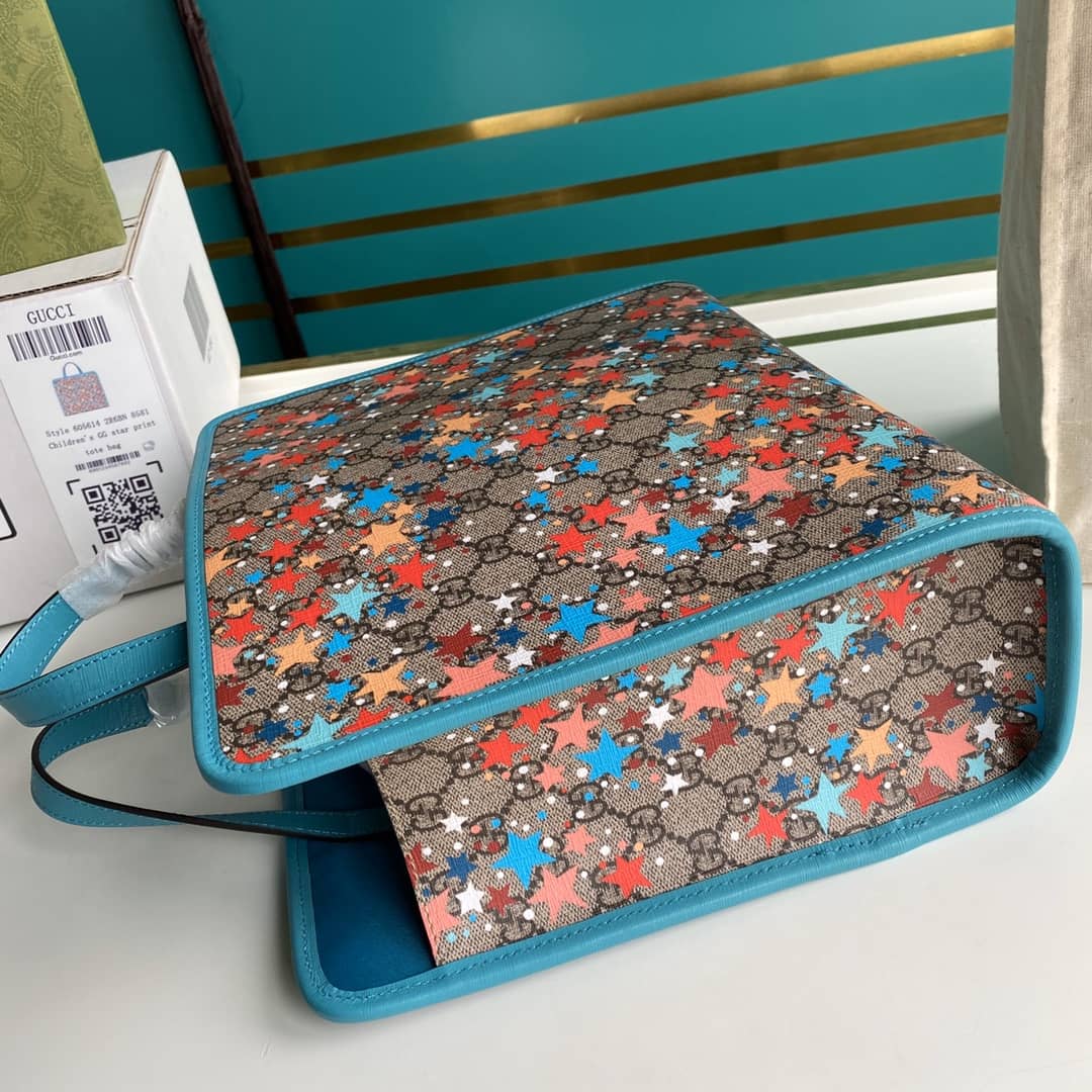 Gvc*1 GG Printed Multicolor Kids Girl Tote Replica 605614