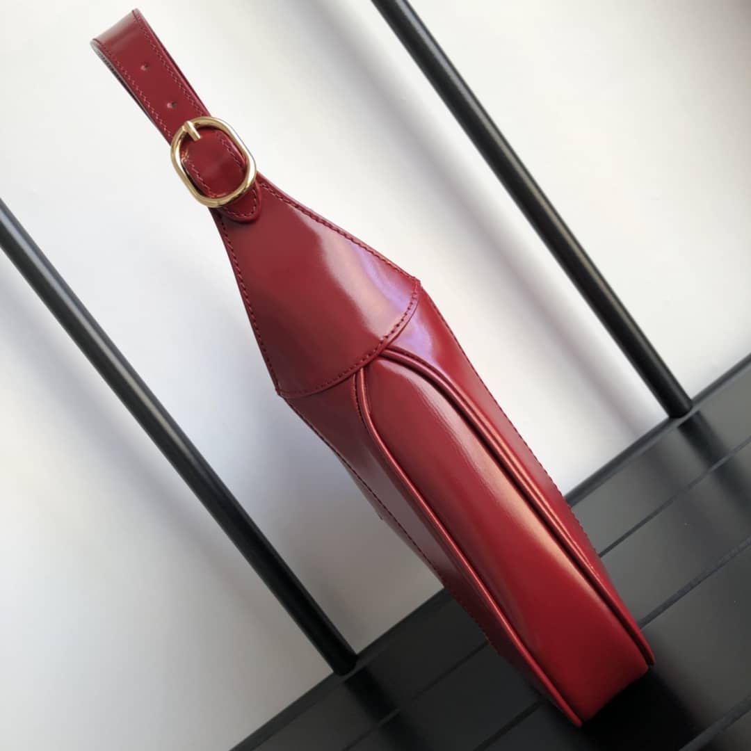 Gvc*1 GG Jackie 1961 Small Hobo Shoulder Bag Replica Red 636709