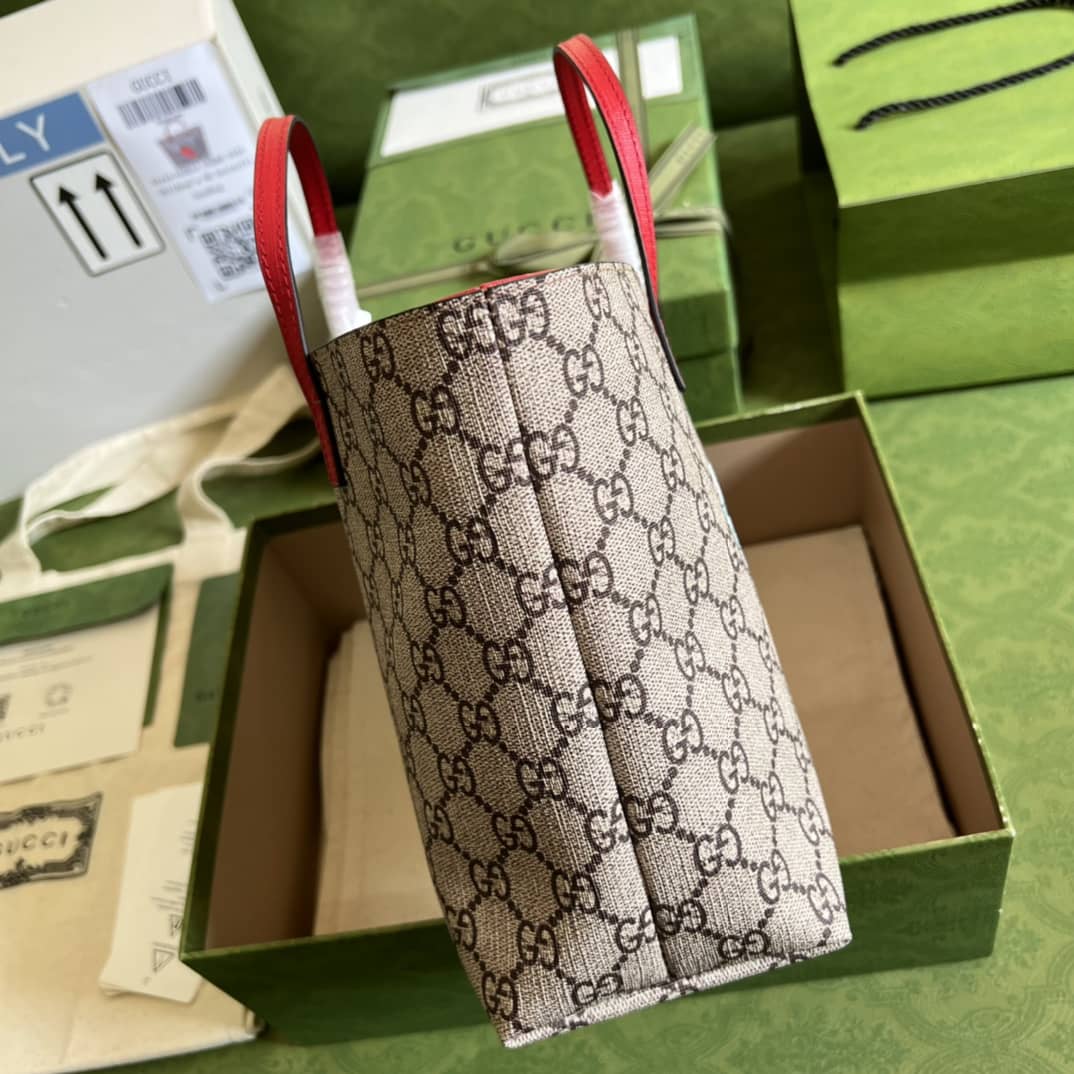 Gvc*1 Children Strawberry Print Tote 410812 Replica Bag