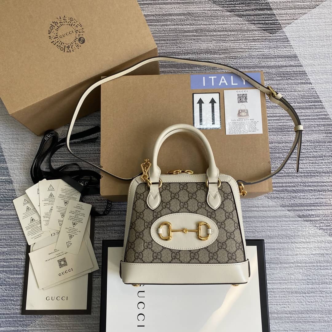 Gvc*1 1955 Horsebit GG Mini Top Handle Bag Replica 640716