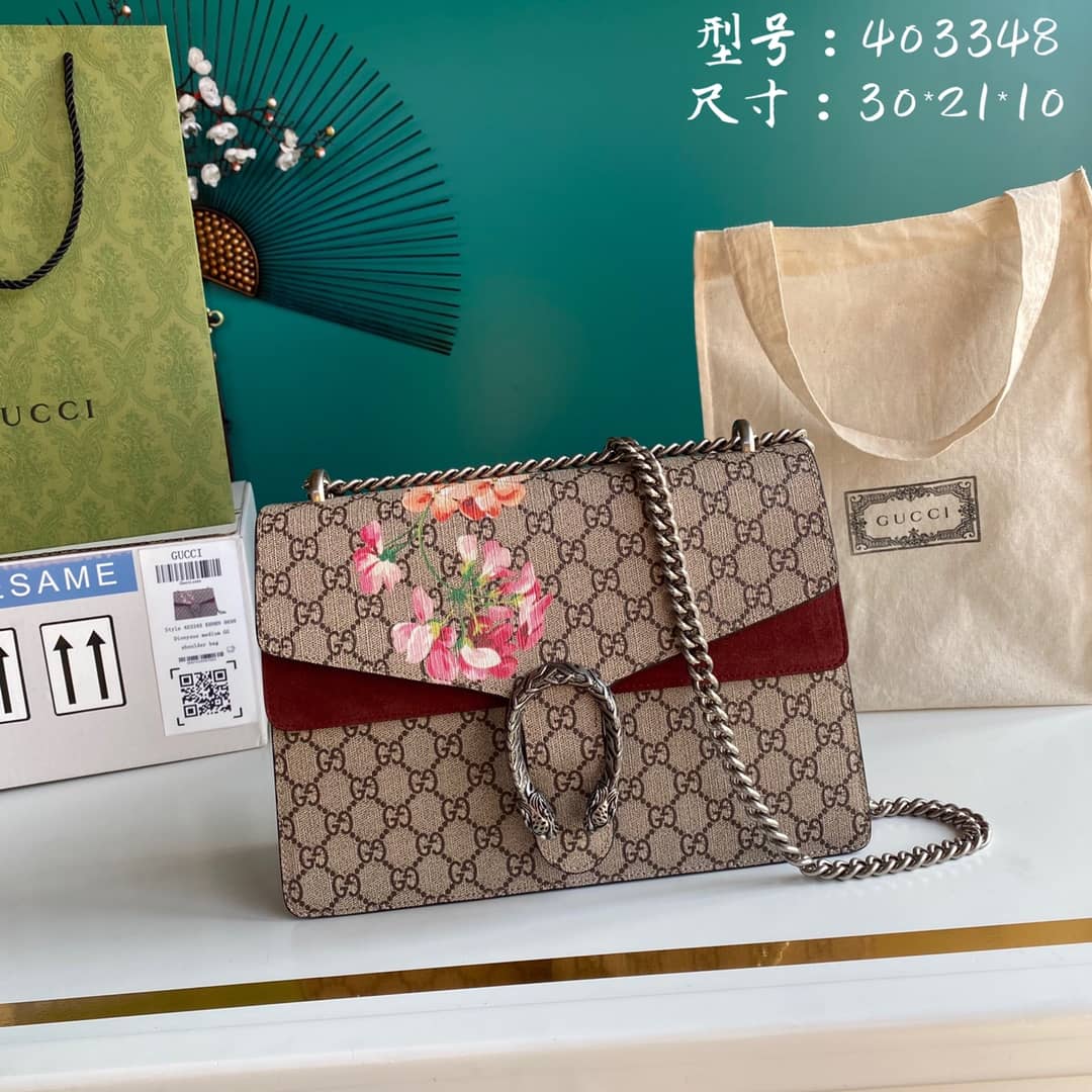 Gvc*1 Dionysus Svp*me Monogram Chain Medium Shoulder Bag Replica 403348