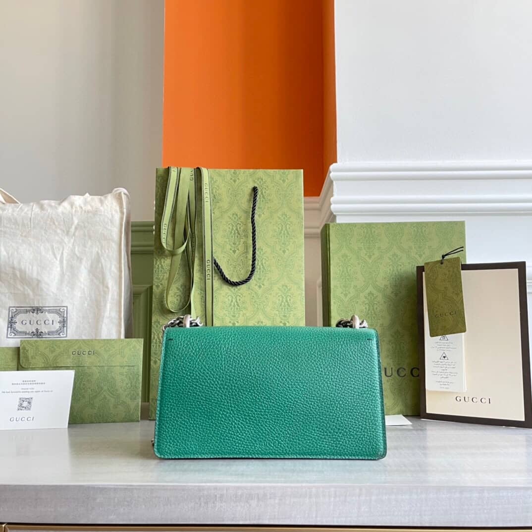 Gvc*1 GG Dionysus Small Shoulder Bag Replica Green 499623