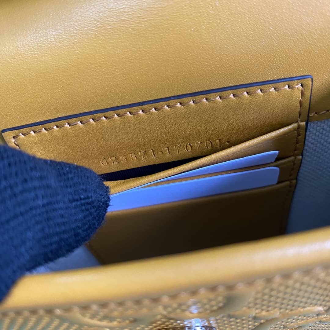 Gvc*1 GG Embossed Mini Phone Bag Replica 625571