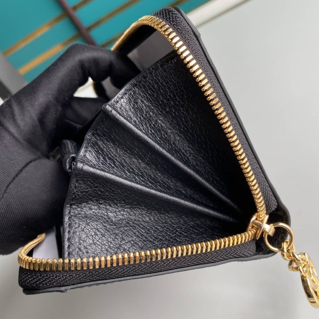 Gvc*1 Ophidia GG Zip Around Wallet Replica 523154