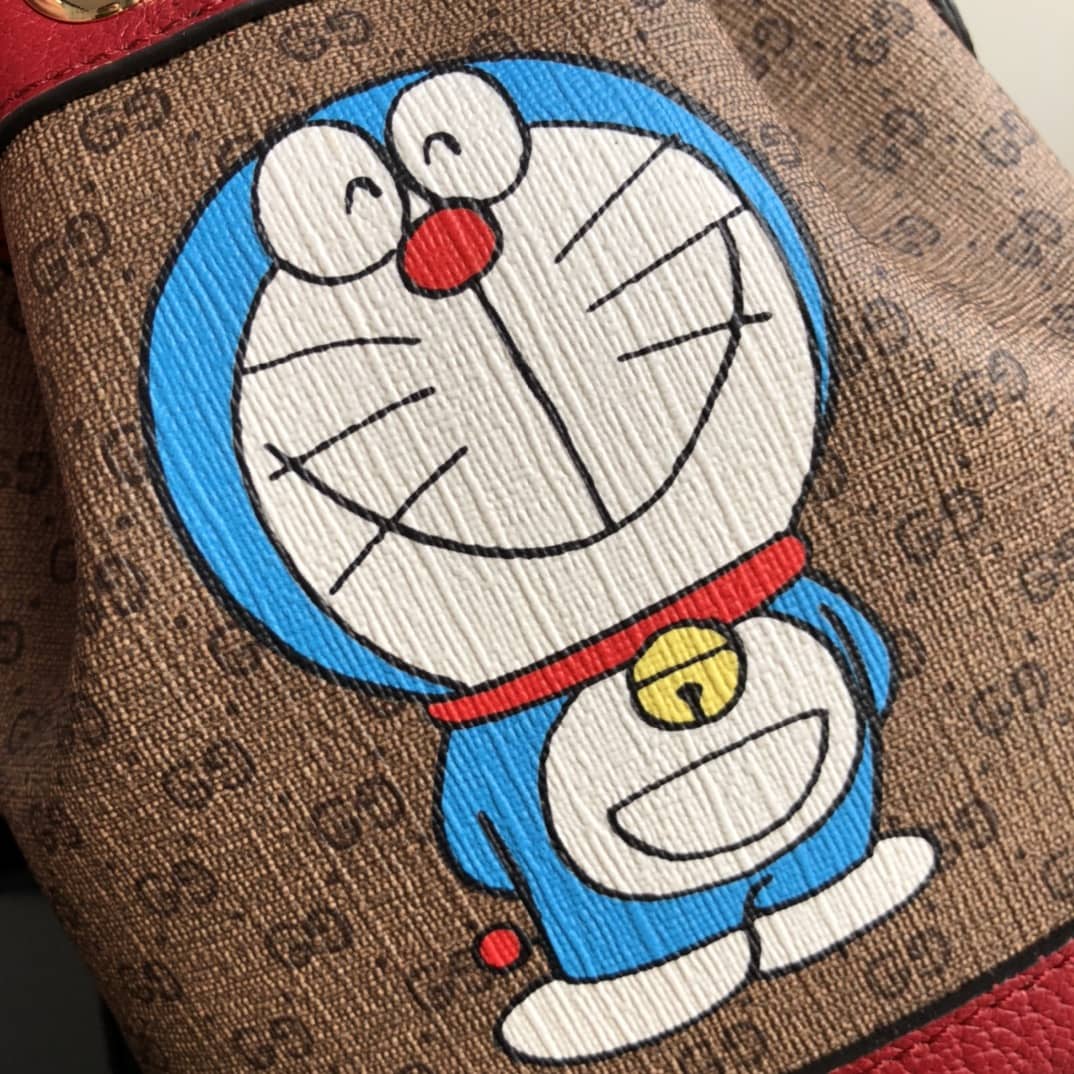 Gvc*1 X Doraemon Mini Bucket Bag Replica 647801