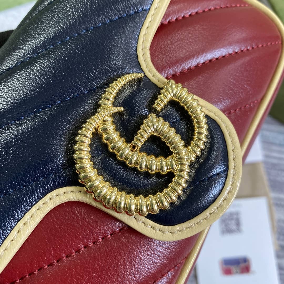 Gvc*1 Marmont GG Mini Chain Shoulder Bag Replica 574969