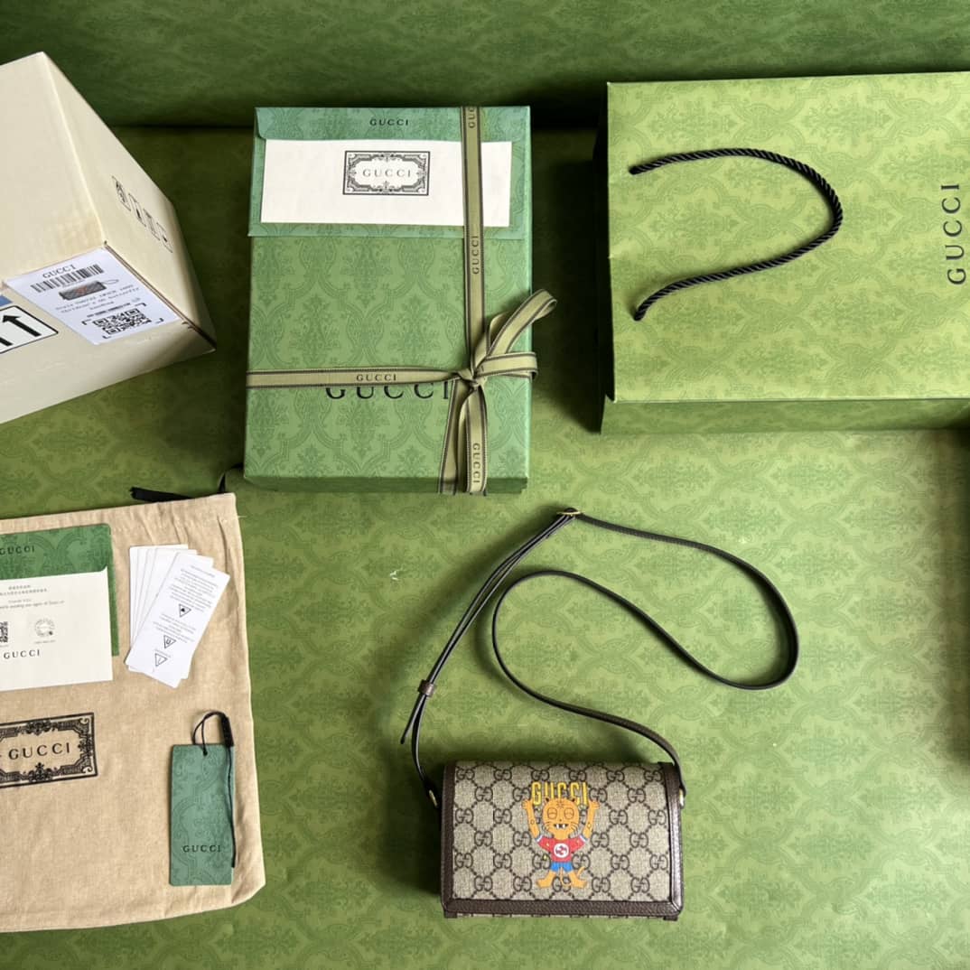 Gvc*1 Cherry Print Mini Crossbody Bag 700733 Replica