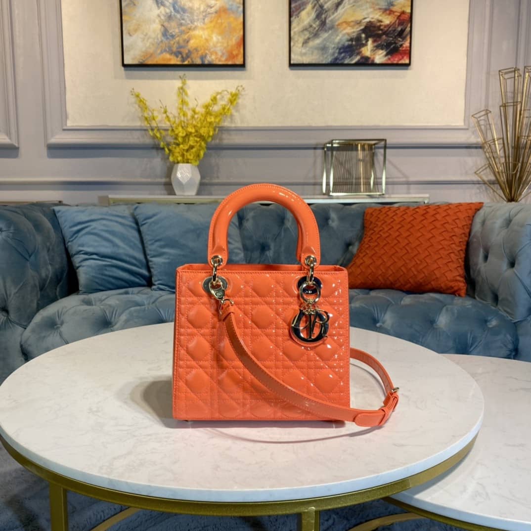 Chr1st1an D10r Lady D10r 24CM Replica Bag