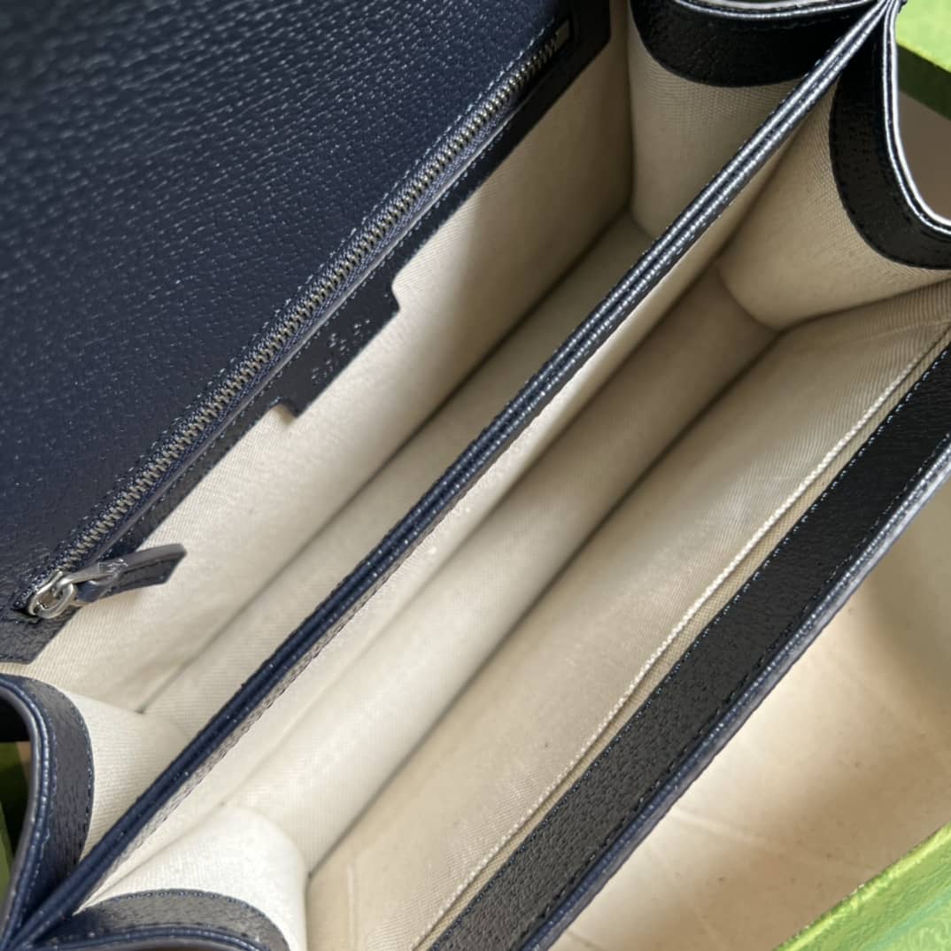 Gvc*1 Ophidia Small Top Handle Shoulder Bag With Web 651055 Replica