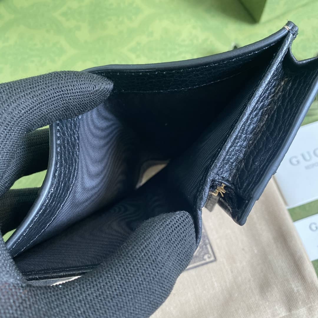 Gvc*1 Marmont GG Card Case Wallet Replica 658610