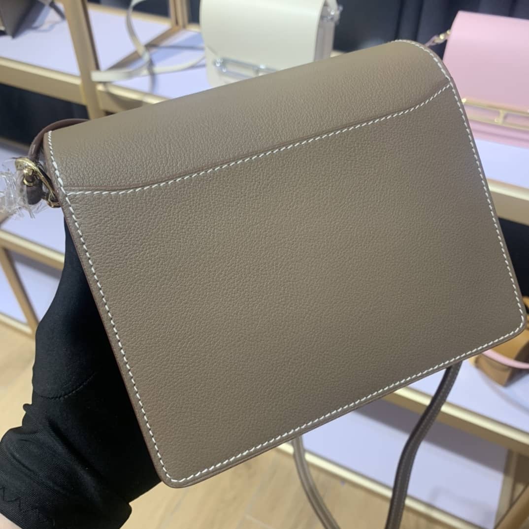 H**me5 Roulis Mini Sac Evercolor Calfskin Leather Crossbody Bag