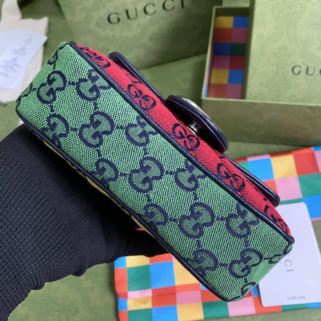 Gvc*1 GG Marmont Matelassé Mini Crossbody Bag Replica 476433