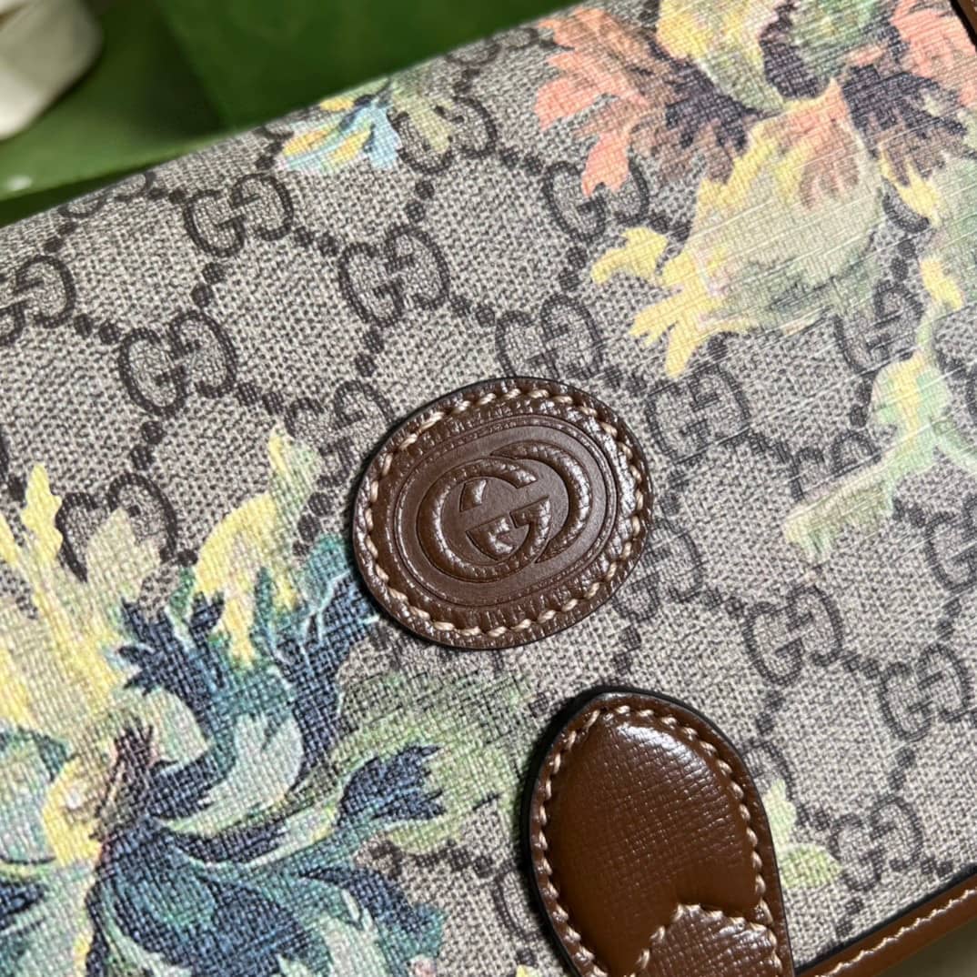 Gvc*1 GG Carnation Print Mini Shoulder Crossbody Bag 671620 Replica