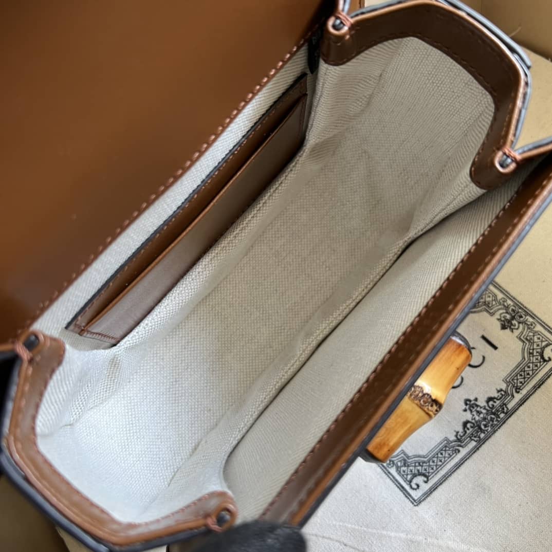 Gvc*1 Bamboo Mini Top Handle Bag Replica 686864