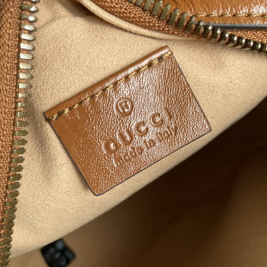 Gvc*1 Crossbody Dupe Marmont GG Matelasse Mini Round 550154