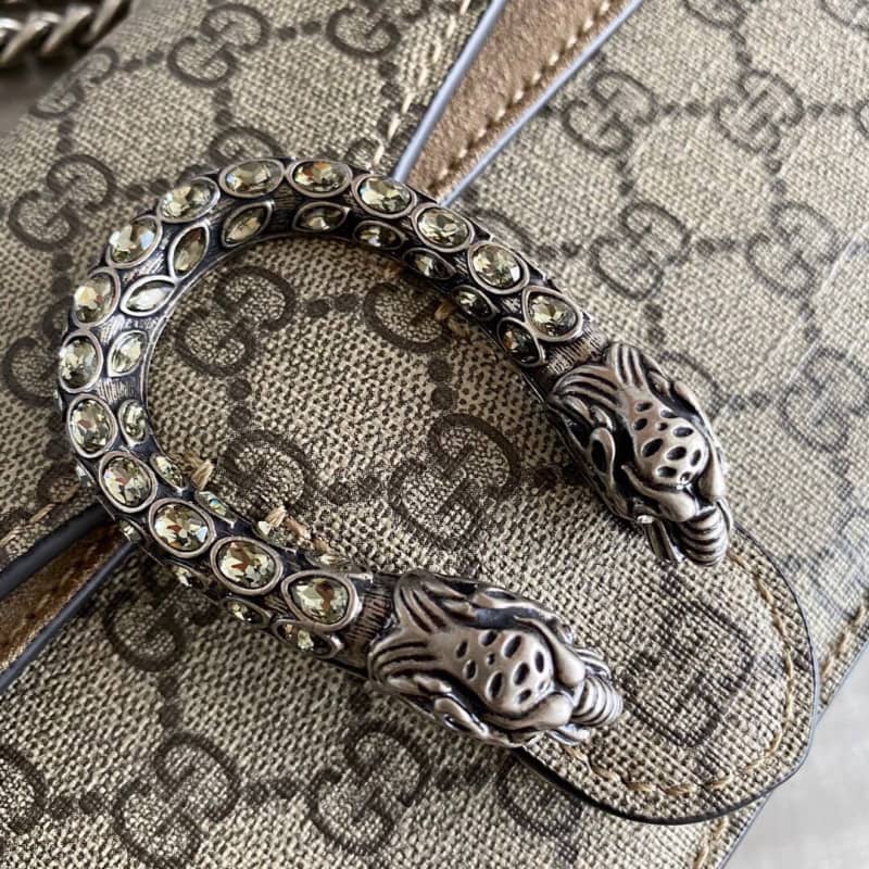 Gvc*1 GG Dionysus Small Shoulder Bag Replica Brown 499623