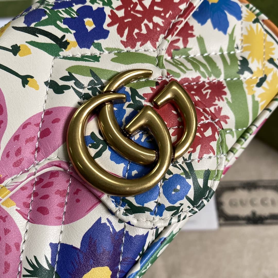 Gvc*1 GG Marmont Matelassé Mini Crossbody Bag Replica 476433