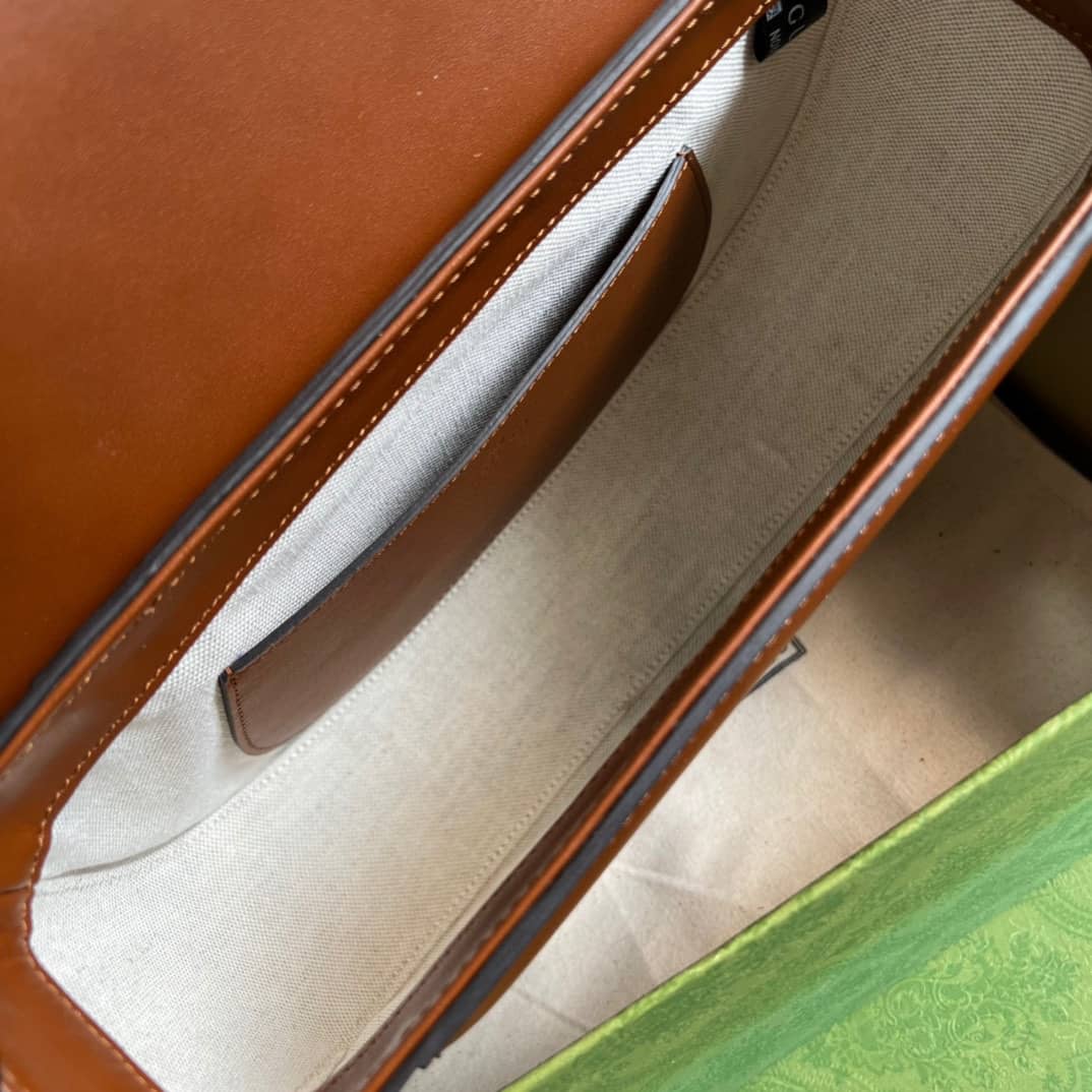 Gvc*1 Logo-print Leather 679540 Replica Shoulder Bag