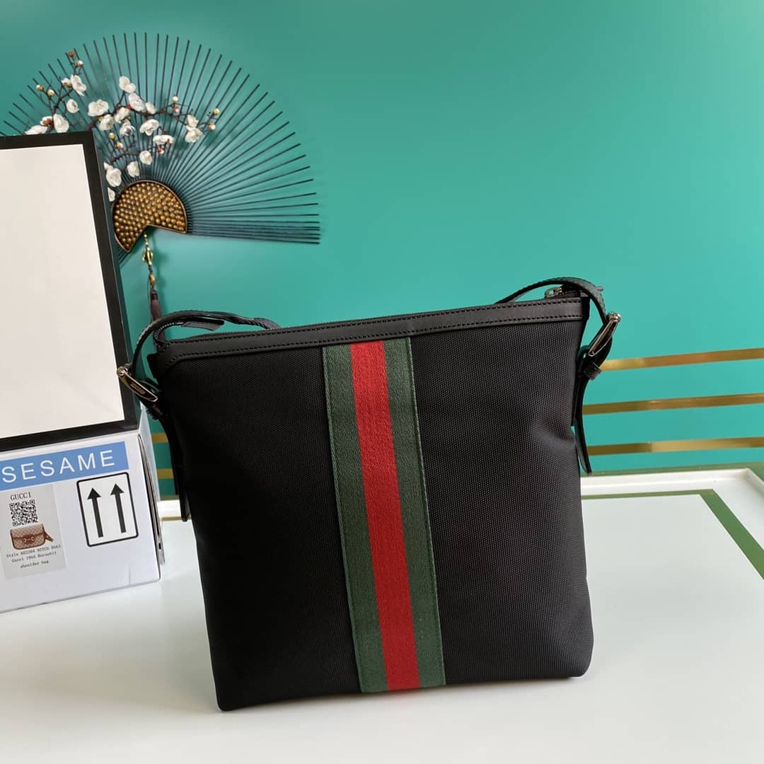 Gvc*1 Web GG Svp*me Flat Messenger Bag Replica 471454