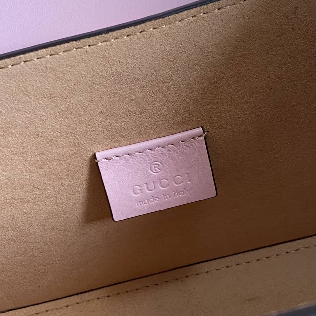 Gvc*1 Padlock Small Bamboo Shoulder Bag Replica 603221