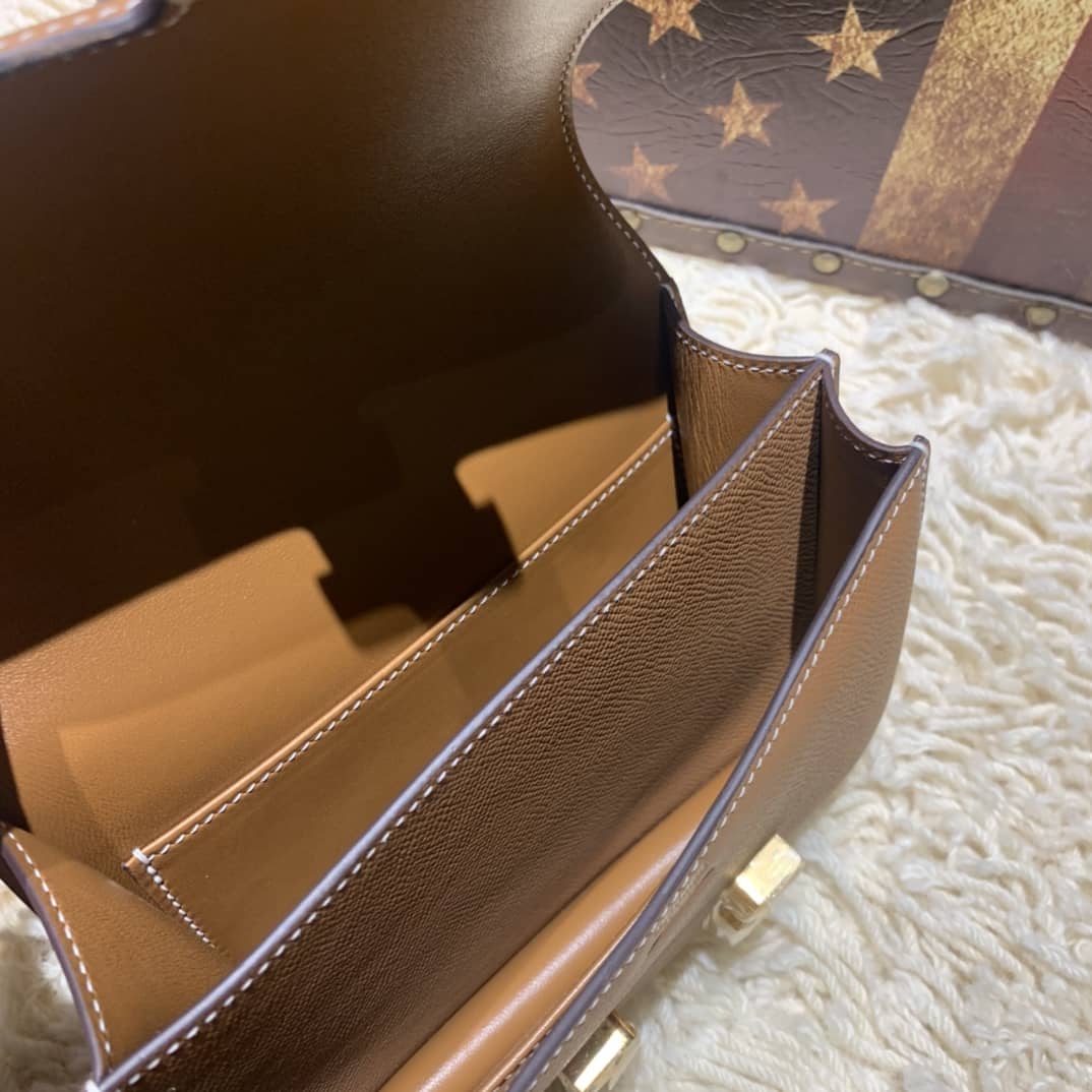 H**me5 Replica Constance Bag 18CM Epsom Leather