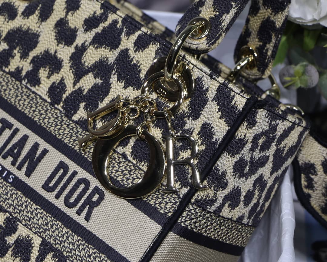 D10r Dupe Bag 24CM Paisley Embroidery Lady D-Lite